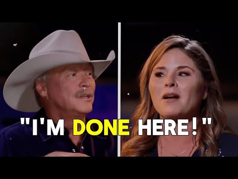 Alan Jackson SHUTS DOWN Interview On The Today Show After Heated Clash With Jenna Bush Haga.