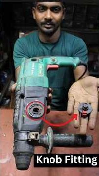 2-26mm Hammer Drill Mode Knob Fitting | Selector Knob Repair Easy Method #hammerdrill #repair