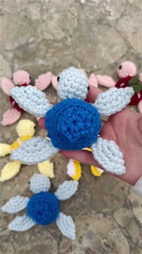 Crochet Fruit Turtles! 🍓🍋🫐