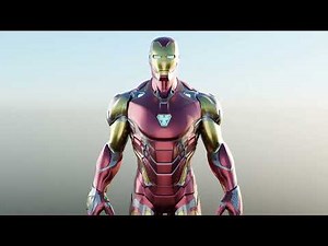 ironman suit up mark85 | nano suit up | blender 2.93