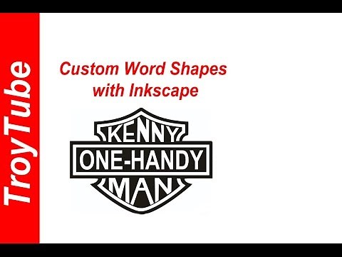 Custom Harley Shield with Inkscape