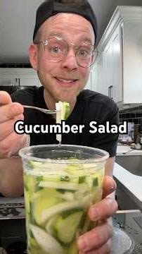 Classic Cucumber Onion Salad refreshing and perfect anytime #cucumbersalad #cucumber #onion #salad