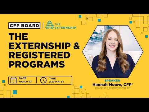 The Externship & Registered Programs