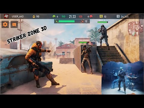 Striker Zone: War Action, Shooter Adventure Game In Pc 4K Ultra Quality