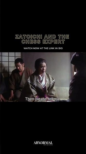 Zatoichi and the Chess Expert (1965) - doing what I do best
