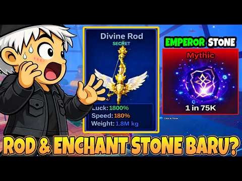 IT'S SO VIRAL! THERE'S A NEW DIVINE ROD & EMPEROR ENCHANT STONE IN THE NEXT UPDATE OF FISH IT!?