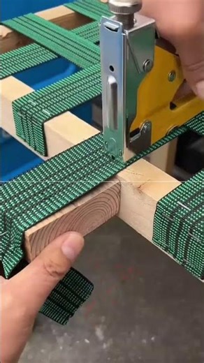 easy way and using simple tools to install flexible fabric on wood #construction #popular #shorts