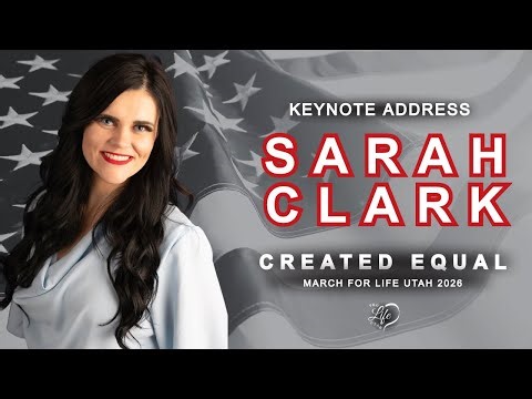 March for Life Utah | SARAH CLARK (Full Speech)