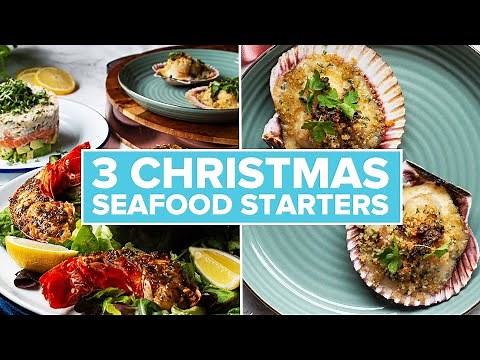 3 Stunning But Simple Christmas Seafood Starters