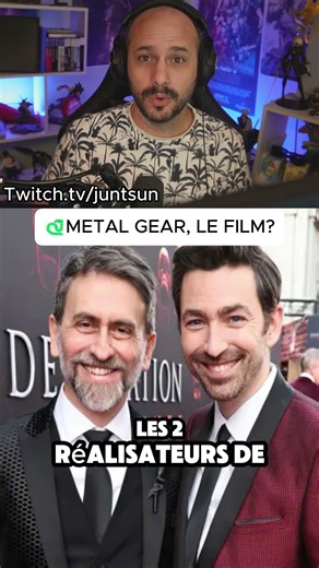 🐍METAL GEAR LE FILM🐍#gaming #jeuxvideo #actugaming #gamingnews #metalgearsolid #film #adaptation