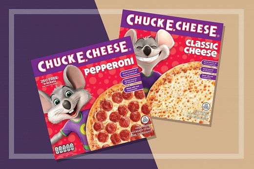 Frozen Chuck E. Cheese Pizzas Are Now in Grocery Stores — and They Come with Prize Tickets