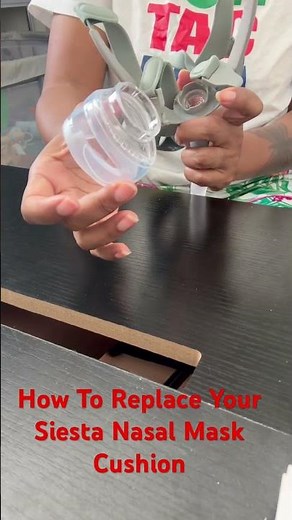 How to Change Your ReactHealth Siesta Nasal Mask Cushion | CPAP Maintenance Tips