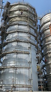 2.8K views · 14 reactions | scafolder in action, tank farm | Ad Har | Facebook