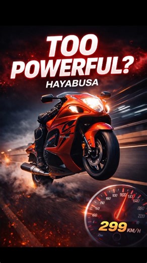 “The Superbike That Was Too Fast for Riders 😳”#hayabusa #suzuki #trending #viral #usa