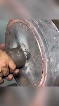 Just steel, skill, and patience doing the job.