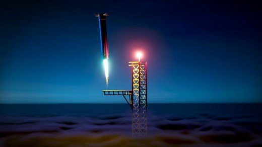 星舰超重助推器降落小游戏《机械哥斯拉》Mechazilla.io完美通关流程