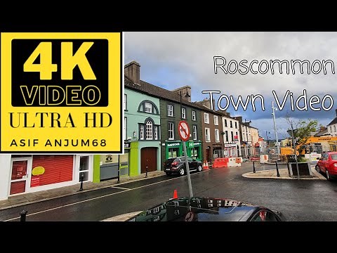 Roscommon Town Ireland | 4K Ultra Hd Video Gopro Hero 9