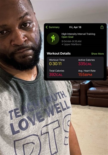 Victory isn’t at the end of the workout… but at the beginning. Where the work happens without the cameras!