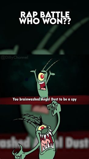 PLANKTON SHUTS IT DOWN!! (RAP BATTLE) #rapbattle #spongebob #hazbinhotel #vivziepop #nicktoons