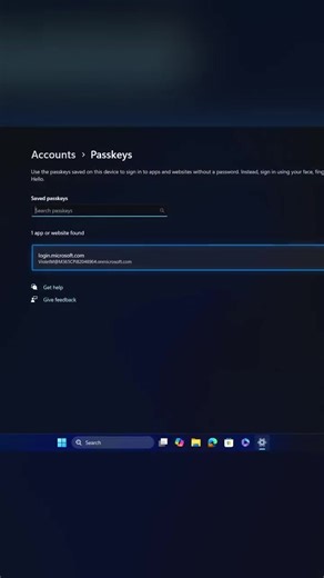Local Passkeys with Windows Hello increase protection using...