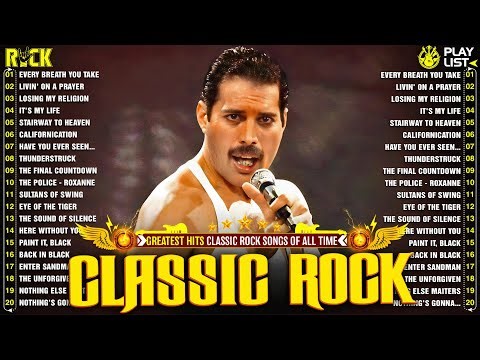 Best Classic Rock Songs Of All Time 🎧 Guns N' Roses, Nirvana, Metallica, Queen, Bon Jovi, AC/DC, U2