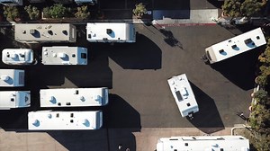 Check out the Trailer Valet RVR parking a Lance Camper trailer! www.TrailerValet.com/shop/rvr/ | Trailer Valet