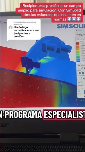 Pressure Vessel Simulation with Altair SimSolid #advancedengineering