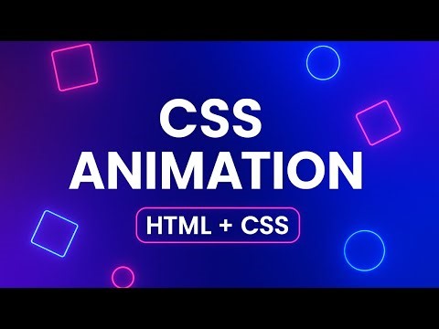 Animated Background Animation with HTML & CSS | Step-by-Step Tutorial