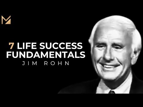 Jim Rohn Life Lesson: The 7 Fundamentals Of Success | Jim Rohn Motivational Video 2024