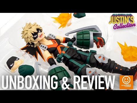 Figma Katsuki Bakugo My Hero Academia Unboxing & Review