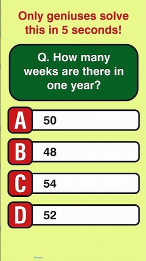 Do You Know? How Many Weeks in a Year! ⏳