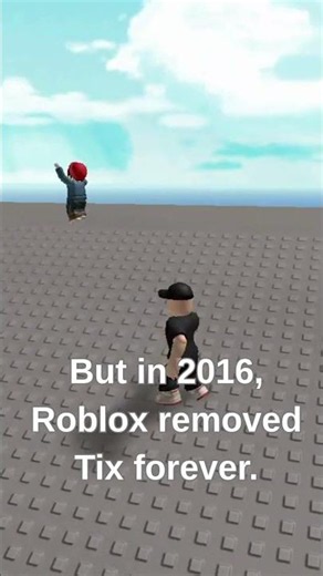 Only OG Roblox Players Remember TIX 😭 Part 1 #roblox #shorts