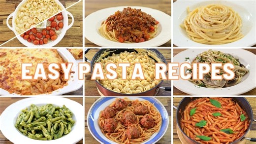 10 Easy Pasta Recipes
