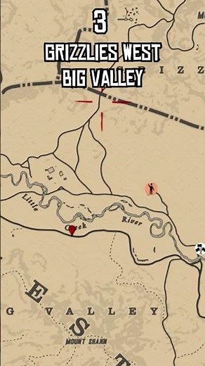 RDR2 TIMBER WOLVES Location Walkthrough #shorts