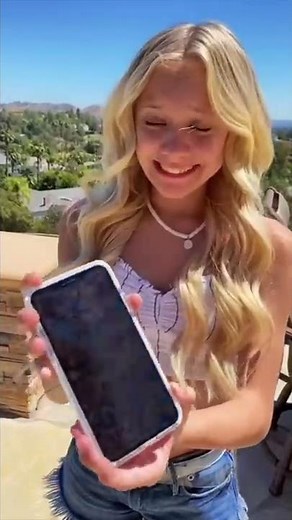 who drops their phone on purpose?! 😱 #shorts