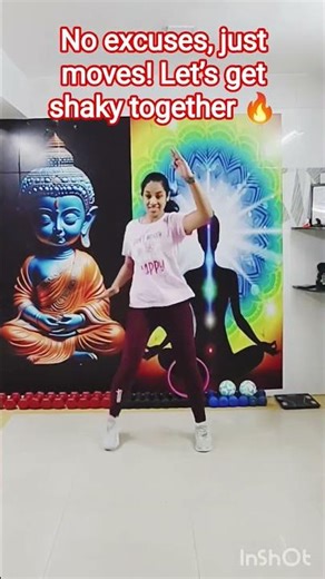 Shake it off & burn calories 💃 #DanceWorkout #ShakyShaky #fitnessmotivation#danceworkout