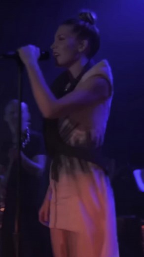 Moby Live Performance of 'The Last Day' with Skylar Grey in L.A.