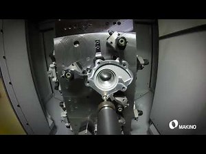 The purpose built Makino a40 HMC