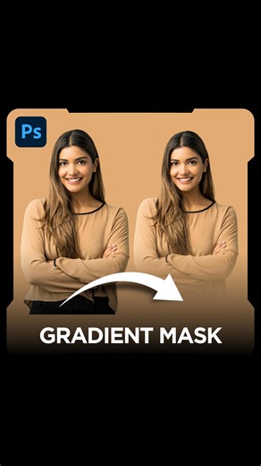 Mj on Instagram: "Fading Gradient Transparent Effect Using Mask in Photoshop #millionviews #virals #explorepage #reelstrending #trendingnow #viralpost❤️ #reels"