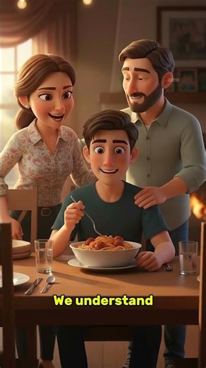 A FAMILY DISCUSSION SHORT ANIMATED FUNNY STORY