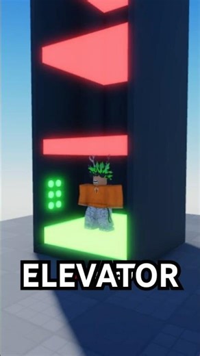 Elevator in ROBLOX