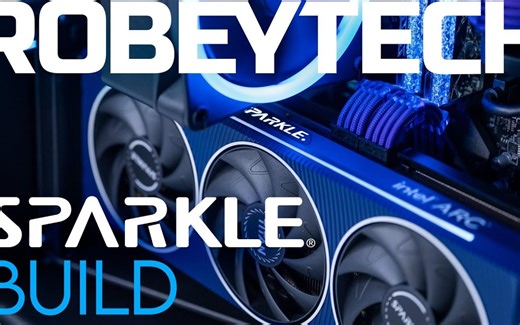 We made it Sparkle! Introducing the Intel Arc Sparkle GPUs with an EPIC Build