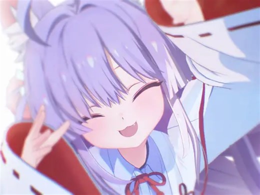 4k『韩国虚拟主播 TENKO SHIBUKI 3D披露直播 』StelLive_kr