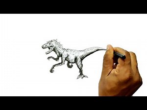 How to Draw the Indominus Rex