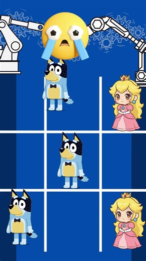 EXTREME TIC-TAC-TOE: BANDITH vs. PRINCESS PEACH Who Wins? | Fun Duel