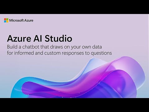 Build a chatbot that draws on your own data with Azure AI Studio