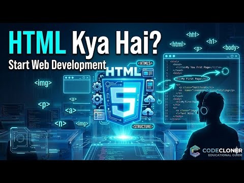 Introduction to HTML for Beginners | Learn HTML Full Course #1 | HTML Fundamentals Series