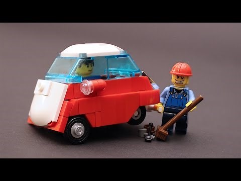 How To Build A BMW Isetta with Lego. Tutorial / Instructions