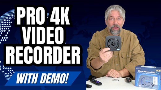 The Easy to Use ClonerAlliance UHD Pro 4K Video Recorder