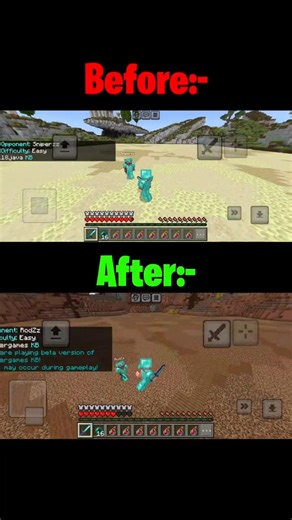 Secret settings that make you NOOB to PRO#minecraft #short #mcpe